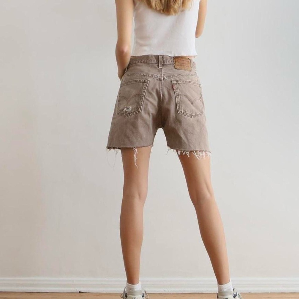 Levi's Women's Brown Jean Shorts